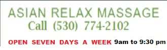 Asian Relax Massage_(530) 774-2102_9am-9:30pm