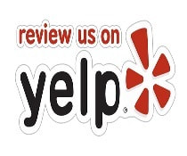 Picture of sign Yelp Reviews